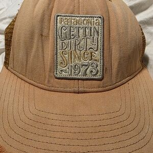 Patagonia Tan Trucker Hat
